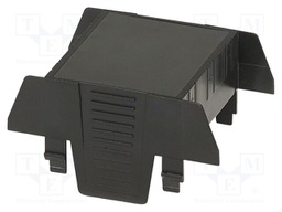 Upper housing; black; EH 52,5; X: 52.6mm; Y: 75mm; Z: 36.95mm