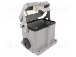 Enclosure: for Han connectors; Han; size 48B (2 x 24B); M40; IP65