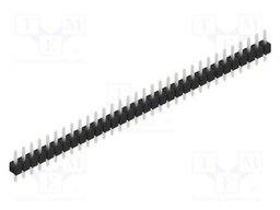 Connector: pin strips; pin header; male; PIN: 32; 2.54mm; THT; 1x32