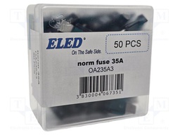 Fuse: fuse; 35A; 32VDC; automotive; 19.2mm