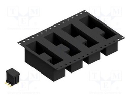 Connector: pin strips; pin header; male; PIN: 6; 2.54mm; SMT; 2x3