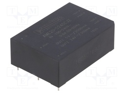 Converter: AC/DC; 20W; Uout: 5VDC; Iout: 2.5A; 77%; Mounting: PCB