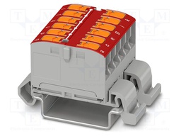 Splice terminal: rail; 24A; 690V; push-in; PA; L: 29.2mm; 0.14÷4mm2