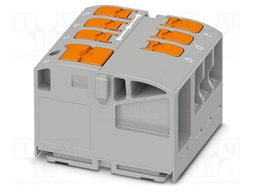 Splice terminal: rail; 24A; 450V; push-in; PA; L: 21.7mm; 0.14÷4mm2