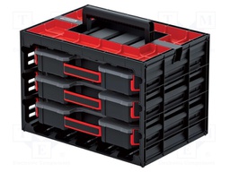 Set with containers; W: 415mm; TAGERCASE; TAGERCASE 40; H: 295mm