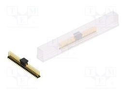 Connector: pin strips; pin header; male; PIN: 48; 2mm; SMT; 2x24