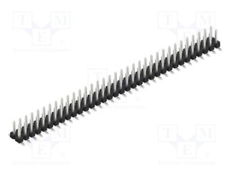 Connector: pin strips; pin header; male; PIN: 68; 2.54mm; SMT; 2x34