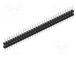 Connector: pin strips; pin header; male; PIN: 30; 2mm; THT; 1x30