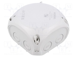 Enclosure: junction box; X: 93mm; Y: 93mm; Z: 62mm; IP66,IP67; grey
