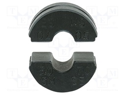 Crimping jaws; sector cable; 50mm2,70mm2