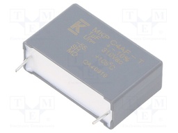 AC Film Capacitor, 1 µF, 310 VAC, Metallized PP, ± 10%, C4AF Series, Radial Box