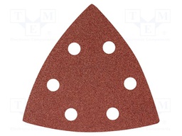 Cleaning cloth: sandpaper; Granularity: 100; Mounting: bur; 5pcs.