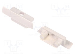 Cap for LED profiles; white; ABS; GEN2; Pcs: 20; BEGTIN12