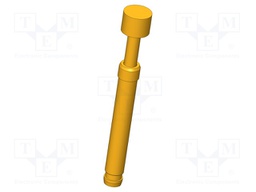 Test needle; Operational spring compression: 4mm; 5A; Ø: 4mm; 0.6N