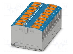 Splice terminal: rail; 24A; 450V; push-in; PA; L: 21.7mm; 0.14÷4mm2