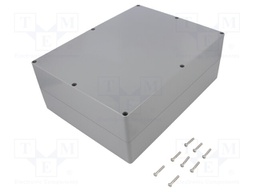Enclosure: multipurpose; X: 230mm; Y: 300mm; Z: 111mm; ABS; IP68