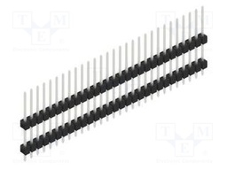 Connector: pin strips; pin header; male; PIN: 29; 2.54mm; THT; 1x29