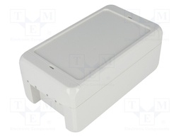 Enclosure: multipurpose; X: 80mm; Y: 151mm; Z: 60mm; BOCUBE; ABS; grey
