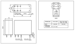 Relay: electromagnetic; DPDT; Ucoil: 48VDC; 8A/250VAC; 8A/24VDC; 8A