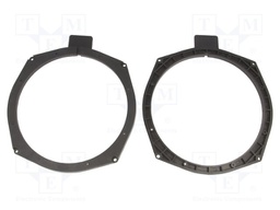 Speaker frame; 204mm; BMW; BMW 5 Series 2011->; BMW 5 rear; 2pcs.