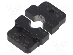 Crimping jaws; non-insulated terminals; Size: 8