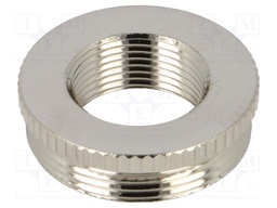 Reduction of threads for glands; Int.thread: PG16; brass