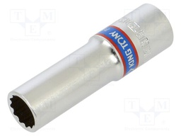 Wrench; 12-angles,socket spanner; 3/8"; long