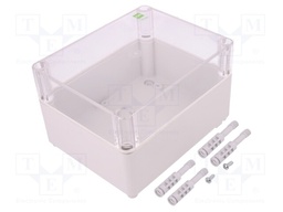 Enclosure: multipurpose; X: 135mm; Y: 170mm; Z: 107mm; INDUSTRIAL