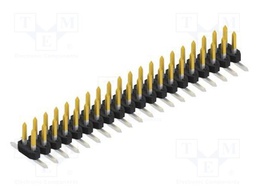 Connector: pin strips; pin header; male; PIN: 40; 2mm; SMT; 2x20