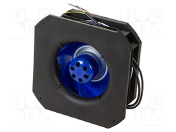 Fan: EC; radial; 270x270x109.2mm; ball; 3230rpm; IP54; 200÷240V
