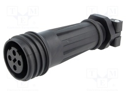 Connector: circular; plug; female; PIN: 4; Buccaneer 900; for cable
