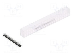 Connector: pin strips; pin header; male; PIN: 44; 2mm; SMT; 2x22