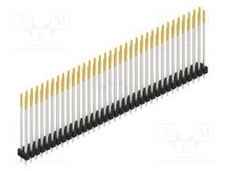 Connector: pin strips; pin header; male; PIN: 70; 2.54mm; THT; 2x35