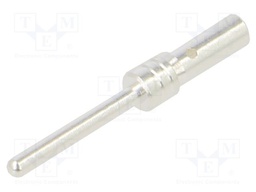 Contact; male; copper alloy; silver plated; 0.33÷0.52mm2; CI; 5A