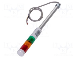 Protective tube; Conduit size: 20; galvanised steel; black