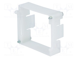 ANLY frame for components panel mounting; Cutout: 52.3x42.1mm