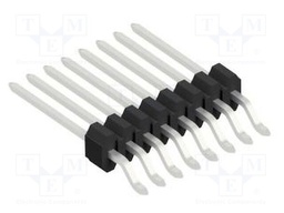 Connector: pin strips; pin header; male; PIN: 8; 1.27mm; SMT; 1x8