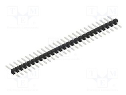 Connector: pin strips; pin header; male; PIN: 27; 2.54mm; SMT; 1x27