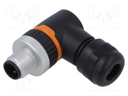 Connector: M12; plug; PIN: 3; male; A code-DeviceNet / CANopen