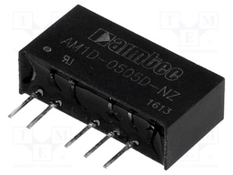 Converter: DC/DC; 1W; Uin: 4.5÷5.5V; Uout: 5VDC; Uout2: -5VDC; SIP7