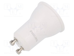 LED lamp; warm white; GU10; 230VAC; 240lm; 3.5W; 36°; 2700K