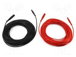 Test acces: test leads; black,red; 20m; 2pcs.