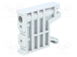 Holder; Application: ZG-G,ZUG,ZUG-G2.5; grey; Width: 10mm; TS35