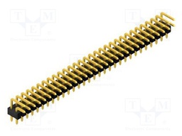 Connector: pin strips; pin header; male; PIN: 60; 2.54mm; THT; 2x30
