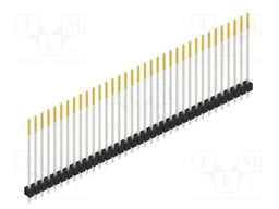 Connector: pin strips; pin header; male; PIN: 35; 2.54mm; THT; 1x35