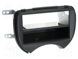 Radio frame; Nissan; Nissan Micra (K13) 2011->2013; black