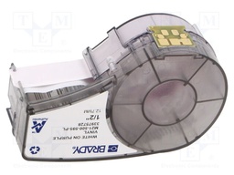 Tape; 12.7mm; 6.4m; purple; Character colour: white; self-adhesive