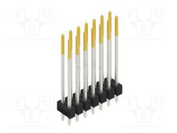 Connector: pin strips; pin header; male; PIN: 14; 2.54mm; THT; 2x7