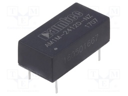 Converter: DC/DC; 1W; Uin: 21.6÷26.4V; Uout: 12VDC; Uout2: -12VDC
