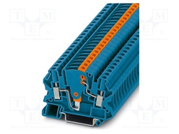 Splice terminal: rail; 28A; 500V; screw terminal; PA; 0.14÷6mm2